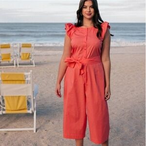 Gal Meets Glam Saffron Pink Jumpsuit